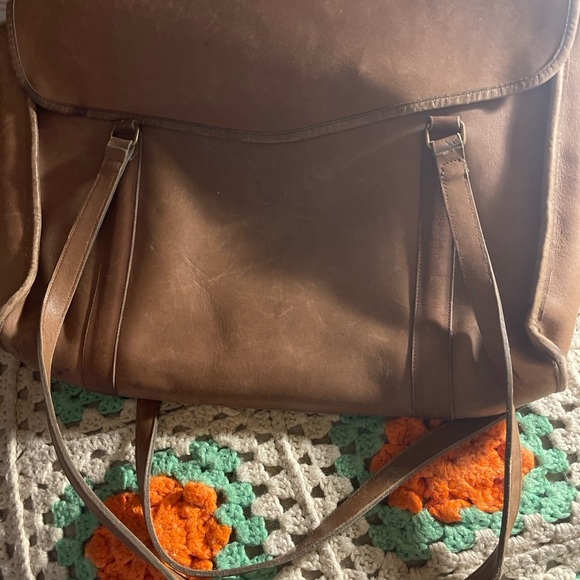 EUC Vintage 1970’s Coach portfolio/messenger bag! - Picture 7 of 8
